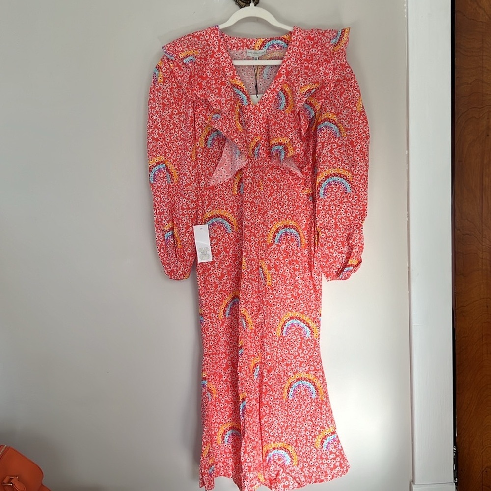 NEVER FULLY DRESSED MIDAXI HAPPY DRESS NWT